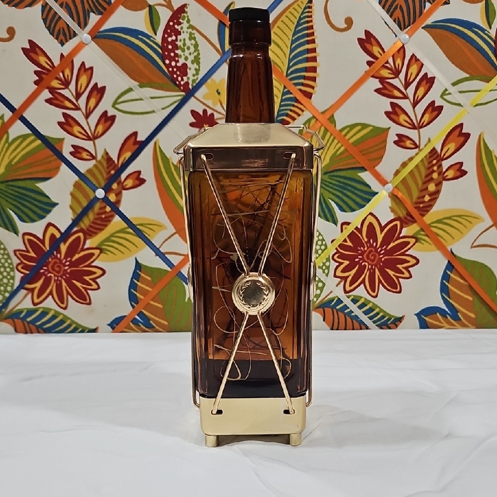 Swiss Harmony 1950's Liquor Decanter Music Box